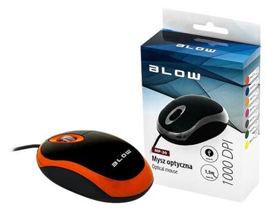 BLOW Optical mouse MP-20 USB orange