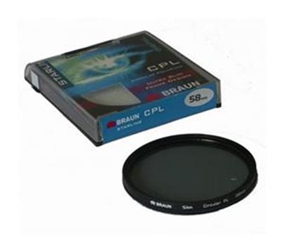BRAUN C-PL polarizační filtr StarLine - 52 mm