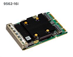 Broadcom MegaRAID 9562-16i, 8GB, 12Gb/s, NVMe/SAS/SATA, 2x SFF-8654 x8, RAID 0-60, OCP3 (PCIe 4.0 x8), SAS3916 ROC
