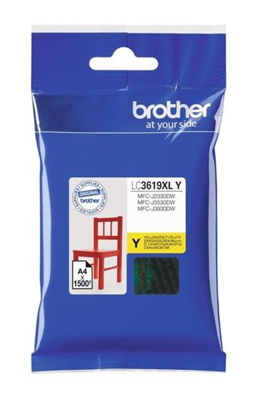Brother LC-3619XLY (inkoust yellow, 1 500 str. @ 5% draft)
