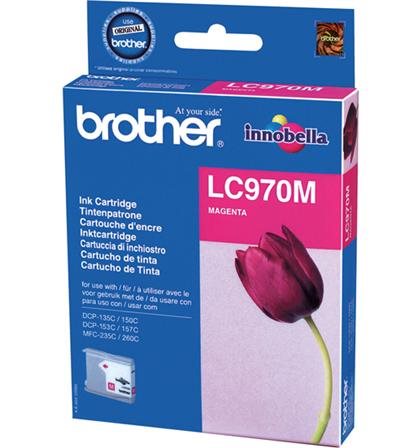 Brother LC-970M (magenta, 300 str.@ 5%, draft)