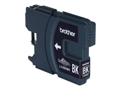 Brother LC-980BK (inkoust černý, 300 str.@ 5%, draft)