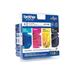 Brother LC1100 Value Pack - 4-balení - černá, žlutá, azurová, purpurová - originál - inkoustová cartridge