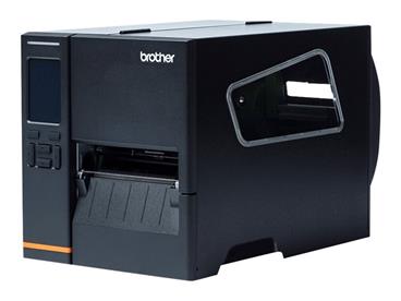Brother TJ-4021TN (průmyslová termální tiskárna štítků,dotyk.displej,203 dpi, max šířka 107 mm), USB, RS232, LAN, 128MB