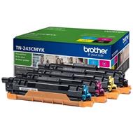 Brother TN243CMYK Value Pack - 4-balení - černá, žlutá, azurová, purpurová - originální - kazeta s barvivem - pro Brother DCP-L35