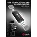C-TECH Čtečka karet UCR-02-AL, USB 3.0 TYPE A/ TYPE C, SD/micro SD