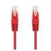 C-TECH kabel patchcord Cat5e, UTP, červená, 0,25m