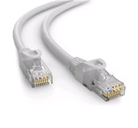 C-TECH kabel patchcord Cat6e, UTP, šedá, 1m