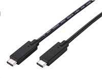 C-TECH kabel USB 3.2, Type-C (CM/CM), PD 100W, 20Gbps, 1m, černá