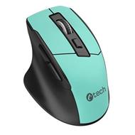 C-TECH myš Ergo WM-05, 1600DPI, 6 tlačítek, USB,mint (světle zelená)