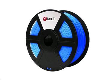 C-TECH tisková struna ( filament ) , ABS, 1,75mm, 1kg, fluorescenční modrá