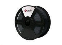 C-TECH tisková struna ( filament ) , ABS, 1,75mm, 1kg, šedá