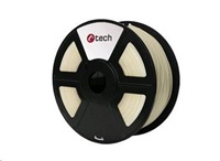 C-TECH tisková struna ( filament ) , ABS, 1,75mm, 1kg, transparentní