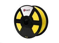C-TECH tisková struna ( filament ) , ABS, 1,75mm, 1kg, žlutá