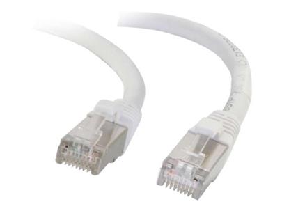 Cables to Go, Cbl/0.5m CAT6A Shielded PatchCable White
