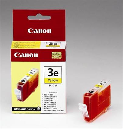 Canon BCI 3eY Yellow náplň pro BJC 3000/6000, BJi 55x/i6500/i850/s400 (BCI-3Y)