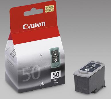 Canon Cartridge Černá PG50 pro MP150/170/450 iP2200 VysokoObjemová