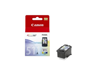Canon cartridge CL-511 BLISTR bez ochrany (CL511)