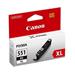 Canon cartridge CLI-551bk XL / Black / 11ml