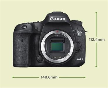 Canon EOS 7D Mark II body + WiFi adaptér W-E1