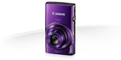 Canon IXUS 285 HS PURPLE - 20MP,12x zoom,25-300mm,3,0",GPS,Wi-Fi