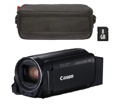 Canon LEGRIA HF R806 BLACK Essential Kit SELEKCE (pouzdro + karta)