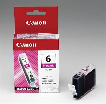 Canon Magenta náplň BCI6M pro i9950, i950, S800serii, S900/s9000, BJC 8200Photo