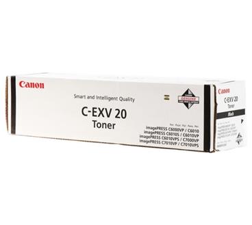 Canon originální TONER CEXV20 BLACK IP C7000VP/C7010VP/C6000VP/C6010VP 35 000 stran A4 (5%)