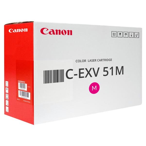 Canon originální toner CEXV51, magenta, 60000str., 0483C002, Canon iR ADV C5535, C5540, C5550, C5560