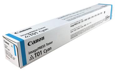 Canon originální toner T01, cyan, 8067B001, Canon imagePRESS IP C800/700/600