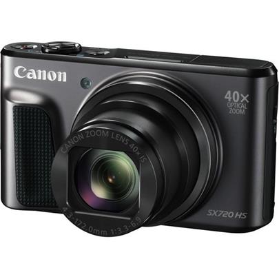 Canon PowerShot SX720HS, Black - 20MP, 40x zoom, 24-960mm, 3,0"