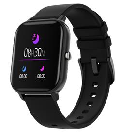 CANYON chytré hodinky Wildberry, 1,3" LCD dotykový displej, IP67, režim Multi-sport, iOS/android, černá