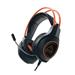 CANYON herní headset Nightfall, USB, virtuální zvuk 7.1, ovládání hlasitosti, kabel 2m, černá
