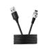 CANYON kabel Lighting nabíjecí, magnetický, USB2.0, output 5V/2A, OD 3.2mm, 1m, černá