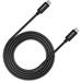 CANYON kabel UC-42, USB-C – USB-C (240W, 48V/5A, 20Gbps Data, 4K@120Hz) 2m, černá