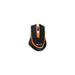 Canyon myš optická bezdrátová, DPI 800-2400, 6 tlačítek, USB přijímač, černo-oranžová