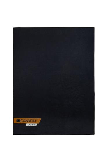 CANYON podložka pod herní křeslo, 100 × 130 cm, protiskluzová, černá