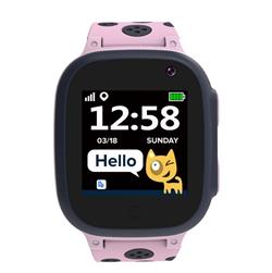 CANYON smart hodinky Sandy KW-34 PINK,1,44",Nano SIM,GPS+LBS,32MB,kamera,volání,SOS tlačítko