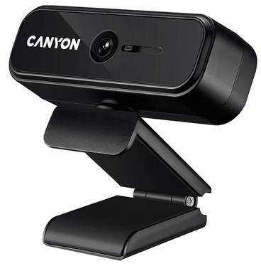 CANYON webová kamera C2N, HD 1080@30fps,2 MPx,360°,USB2.0