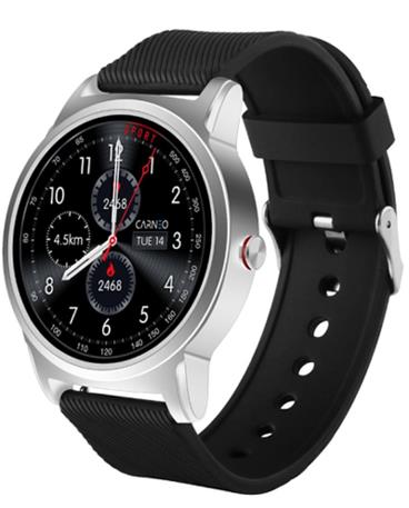CARNEO Smart hodinky Prime Platinum, Stříbrné