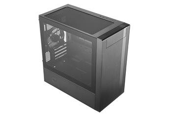case Cooler Master MasterBox NR400, 2x USB3.0, Micro-ATX/Mini-ITX, černá, bez zdroje