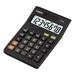 CASIO kalkulačka MS 8 B S, černá, stolní, osmimístná
