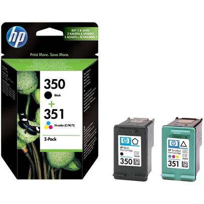 CB335EE + CB337EE Ink Cart Black + Color No. 350 pro OJ 5780, 5785, (4,5ml)