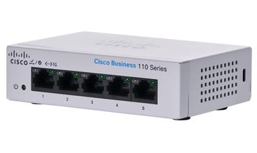 CBS110 Unmanaged 5-port GE, Desktop, Ext PS
