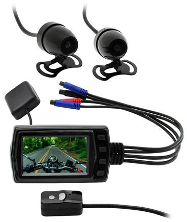 CEL-TEC digitální kamera MK01 Dual GPS pro motocykly