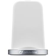 Cellularline WIRELESS FAST CHARGER STAND, bílý