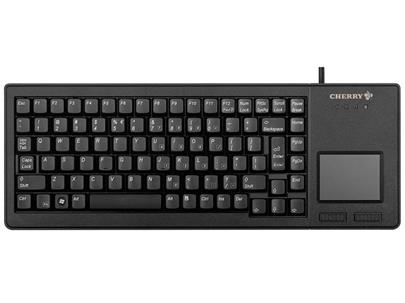 CHERRY klávesnice G84-5500 s touchpadem/ drátová/ USB/ ultralehká a malá/ černá EU layout