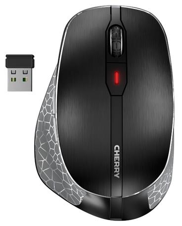 CHERRY myš MW 8 Ergo / bezdrátová / optická / 3200 dpi / USB