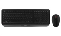 CHERRY set klávesnice + myš GENTIX DESKTOP/ bezdrátový/ USB/ černá/ CZ+SK layout