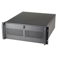 CHIEFTEC skříň Rackmount 4U ATX, UNC-410S-B-U3-50RD , 2x500W, Black